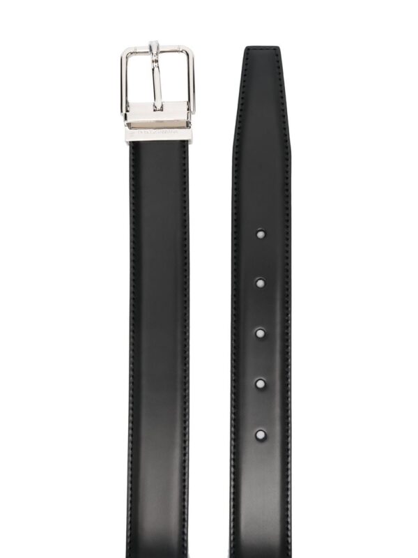 Dolce & gabbana  square-buckle leather belt - Image 2
