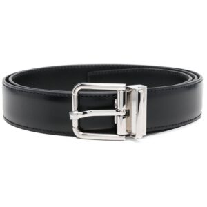 Dolce & gabbana  square-buckle leather belt