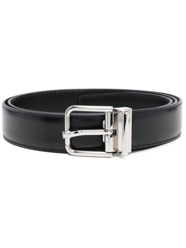 Dolce & gabbana  square-buckle leather belt