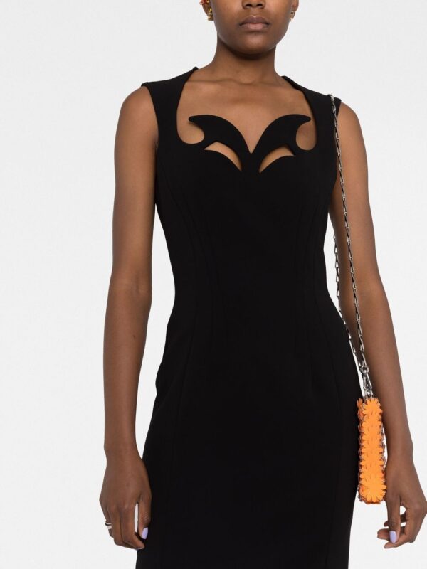 Moschino cut-out detail sleeveless dress - Image 5