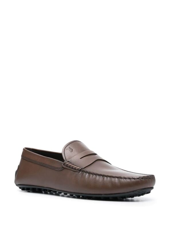 Tod's  embossed-logo detail loafers - Image 2