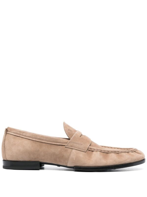 Tod's  embossed-logo detail loafers