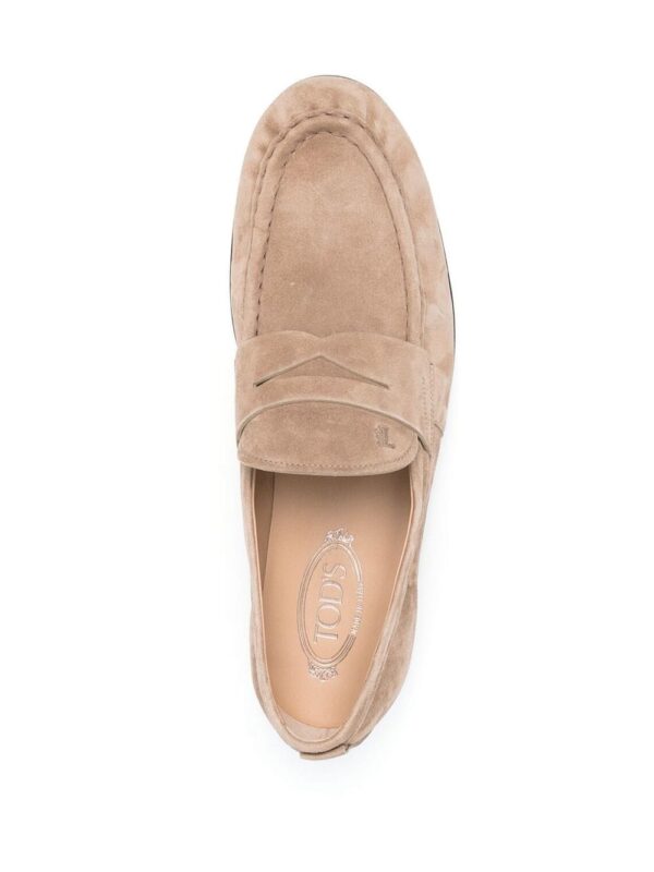Tod's  embossed-logo detail loafers - Image 4
