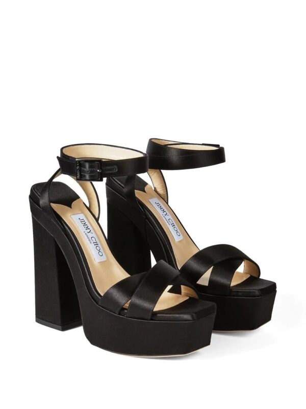 Jimmy Choo  140mm Gaia satin sandals - Image 2