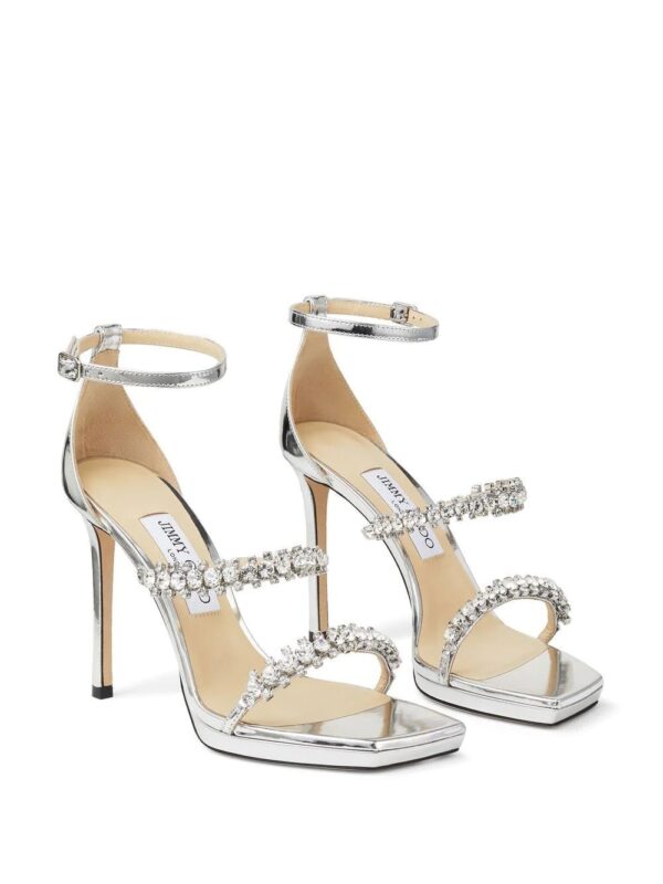 Jimmy Choo  Bing metallic 105mm sandals - Image 2