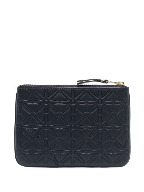 Comme Des Garçons Wallet  classic embossed-logo zipped wallet - Image 2