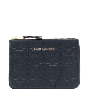 Comme Des Garçons Wallet  classic embossed-logo zipped wallet