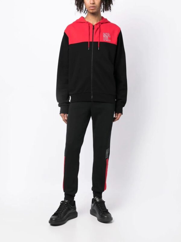 Karl Lagerfeld  logo-print track pants - Image 2