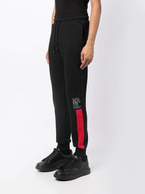 Karl Lagerfeld  logo-print track pants - Image 3