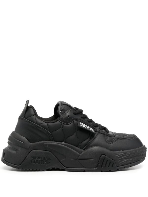 Versace Jeans Couture quilted chunky sneakers