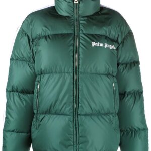 Palm Angels logo-print padded jacket