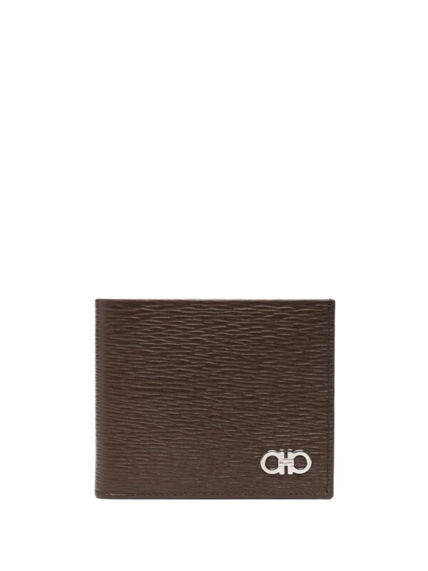 Ferragamo  Gancini-plaque leather wallet