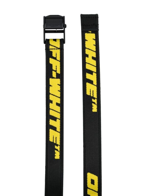 Off-white logo embroidered belt - Image 2