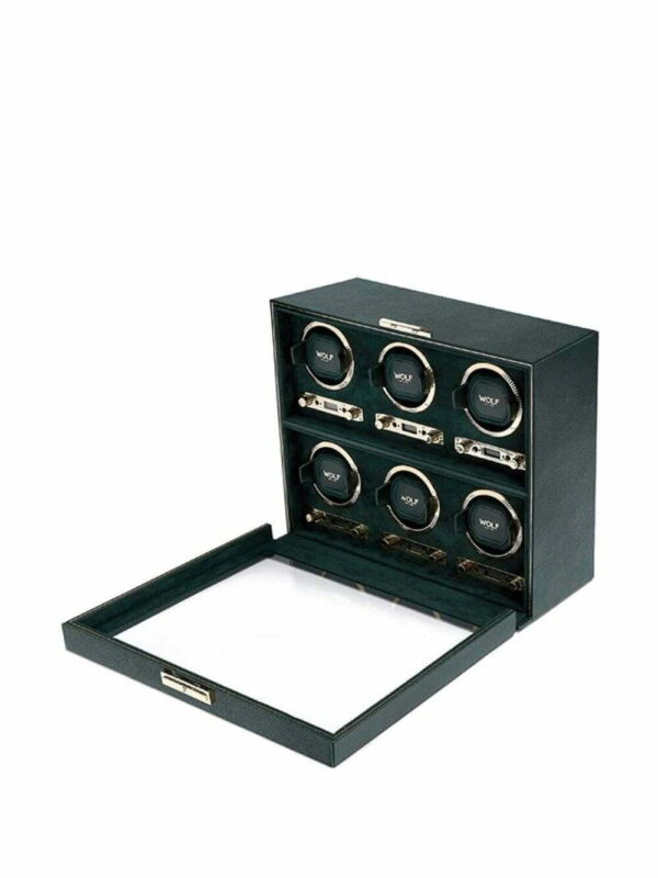WOLF  British Racing 6pc watch winder - Image 2