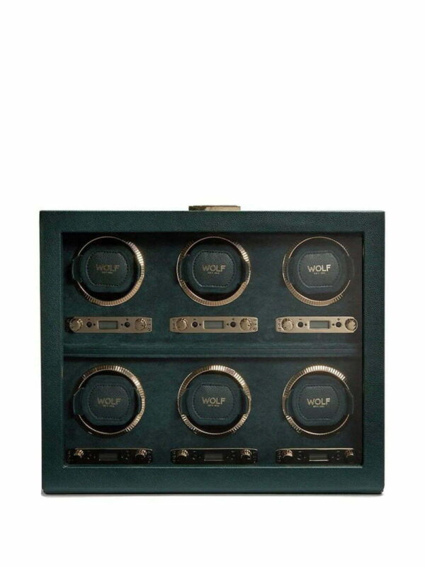 WOLF  British Racing 6pc watch winder