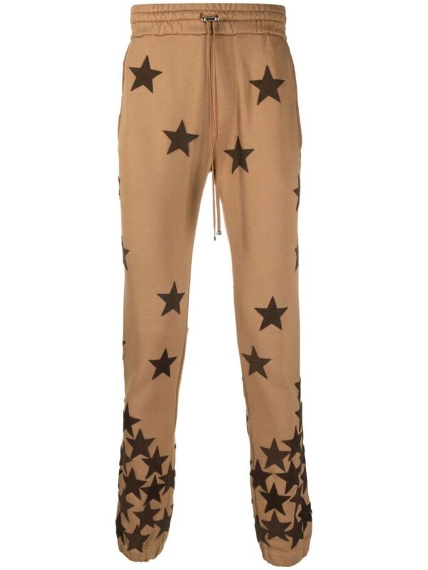AMIRI  star-patch track pants