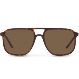 Dolce & Gabbana Eyewear logo-print oversized sunglasses