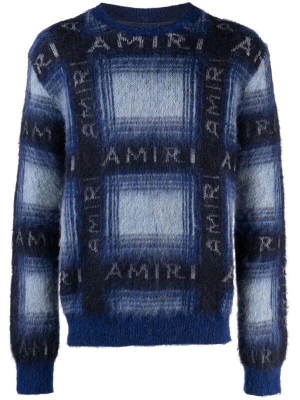 AMIRI  logo knit jumper