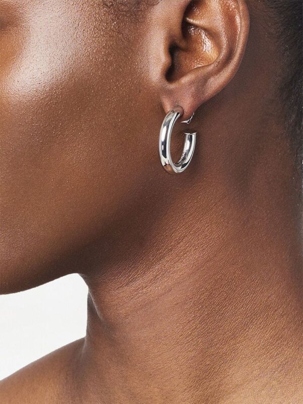 Marc Jacobs  double-heart hoop earrings - Image 4