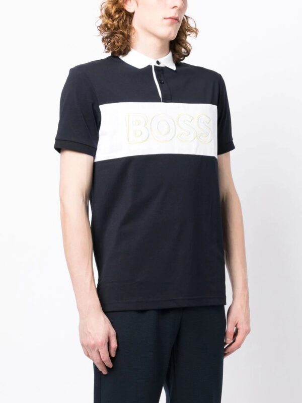 BOSS  logo-print short-sleeved polo shirt - Image 3