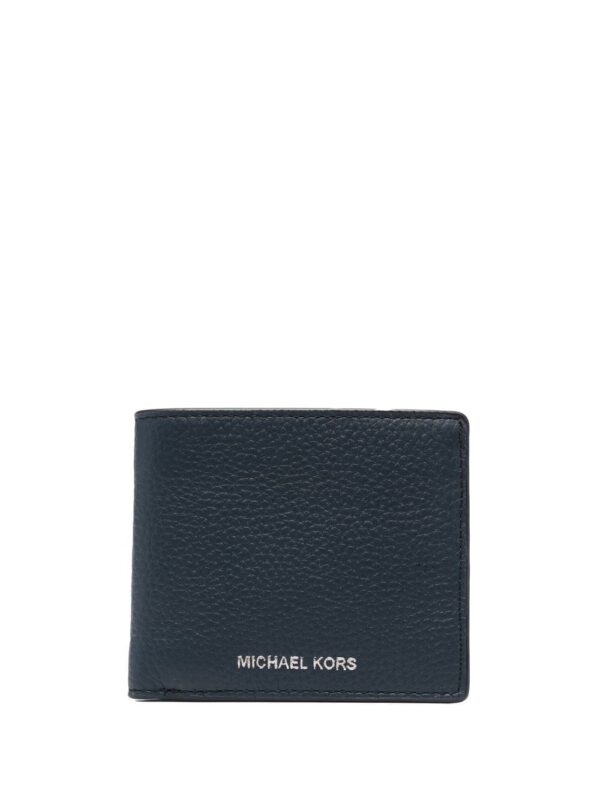 Michael Michael Kors grained-leather bi-fold wallet