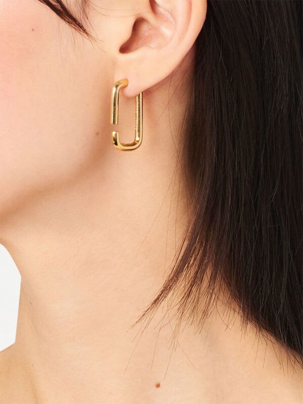 Marc Jacobs  The J Marc hoop earrings - Image 2