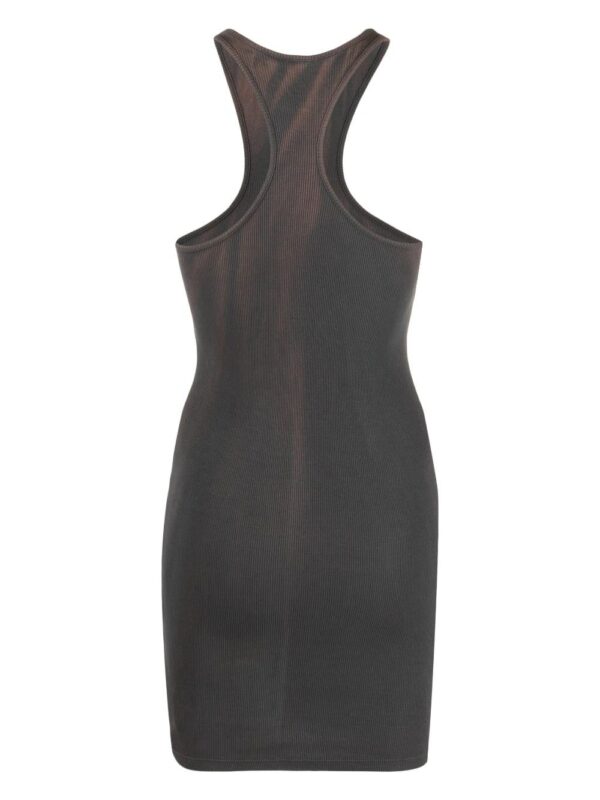 Off-White  logo-detail tie-dye sleeveless minidress - Image 2
