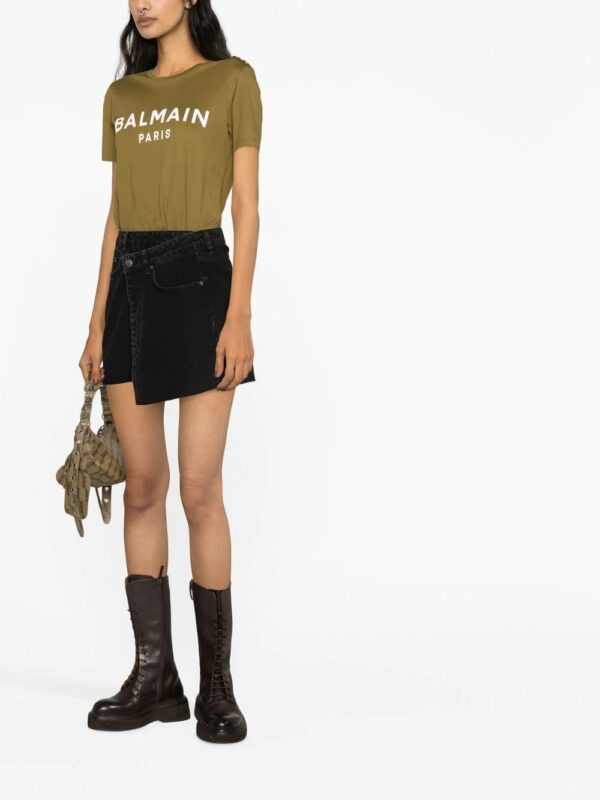 Balmain  logo-print cotton T-shirt - Image 4