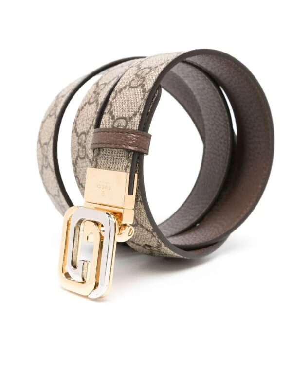 Gucci  Interlocking G-buckle reversible belt - Image 2