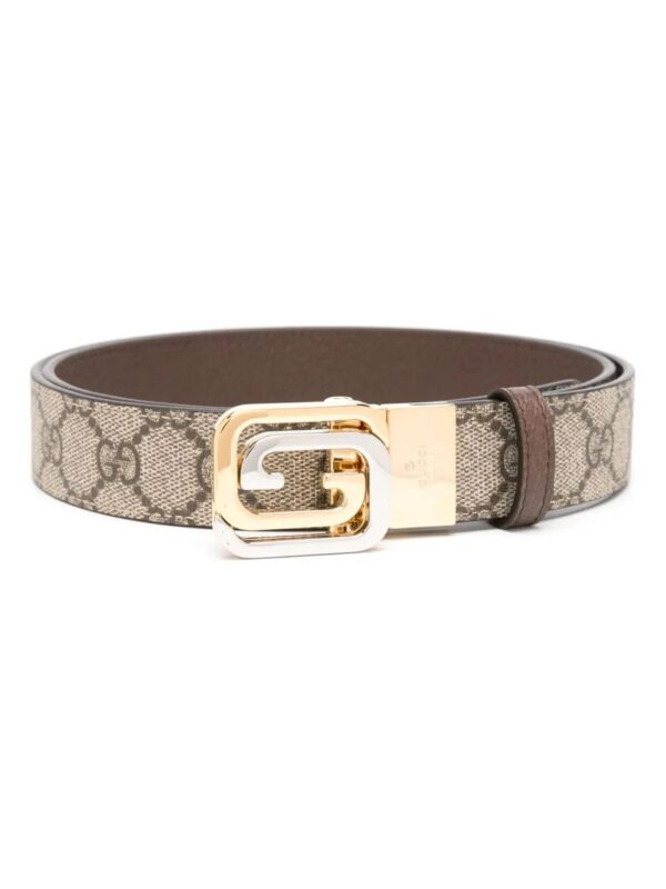 Gucci  Interlocking G-buckle reversible belt