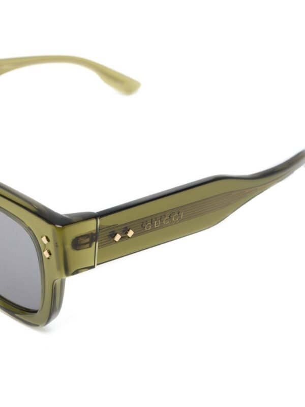 Gucci Eyewear transparent square-frame sunglasses - Image 3