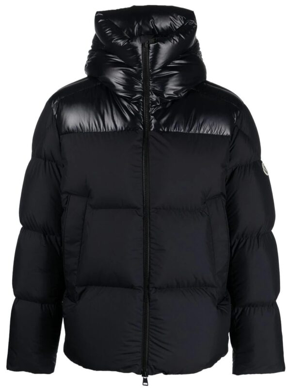 Moncler  Damavand shine-panelled padded jacket