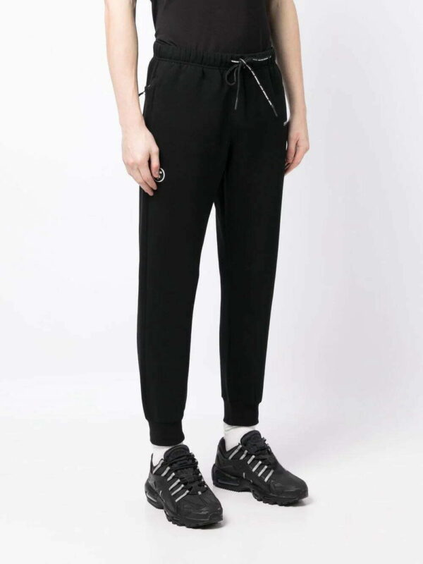 AAPE BY *A BATHING APE®  logo-patch track pants - Image 3