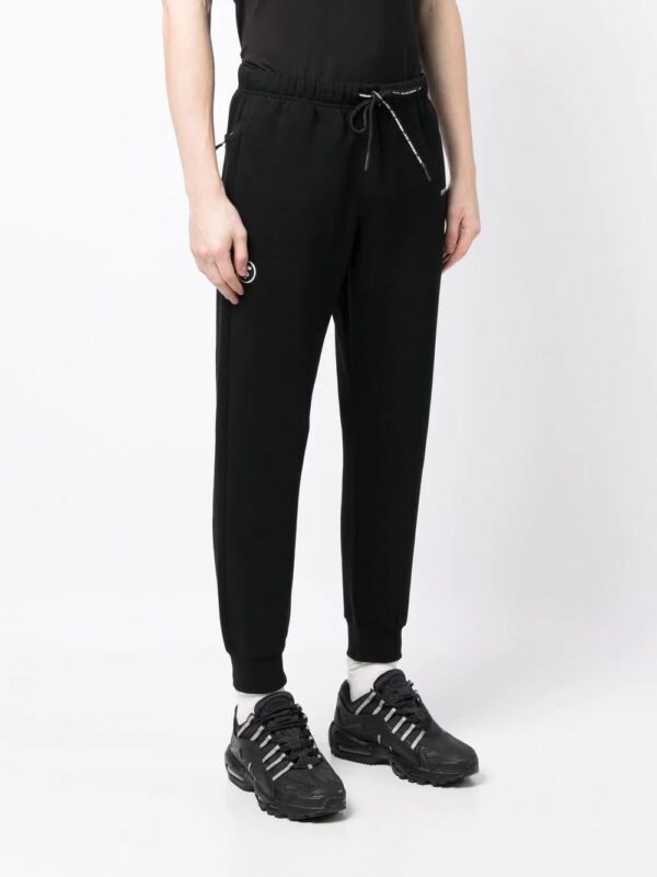 AAPE BY *A BATHING APE®  logo-patch track pants - Image 3
