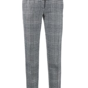 Dolce & Gabbana  virgin wool tartan trousers