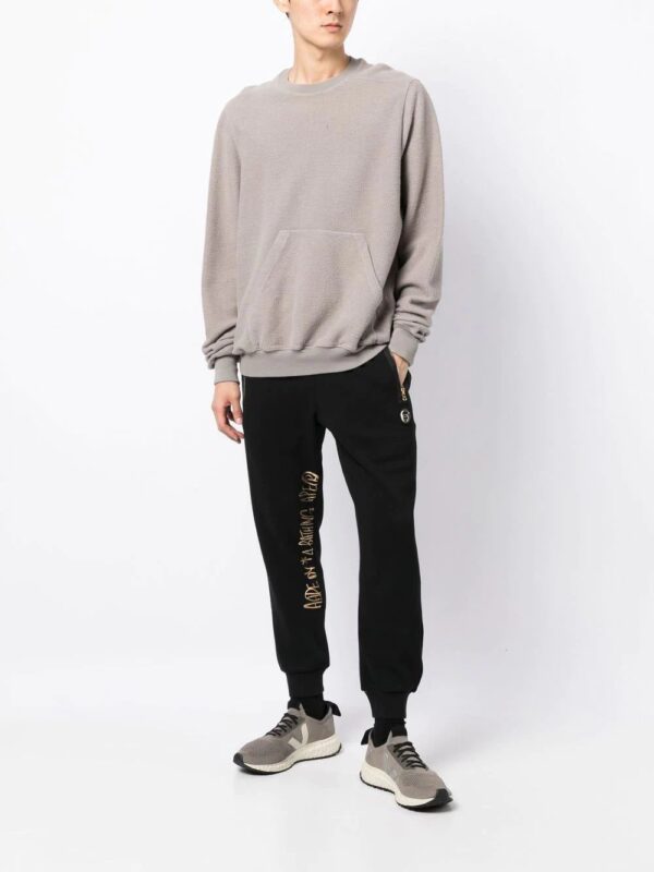 AAPE BY *A BATHING APE®  metallic-logo track pants - Image 2