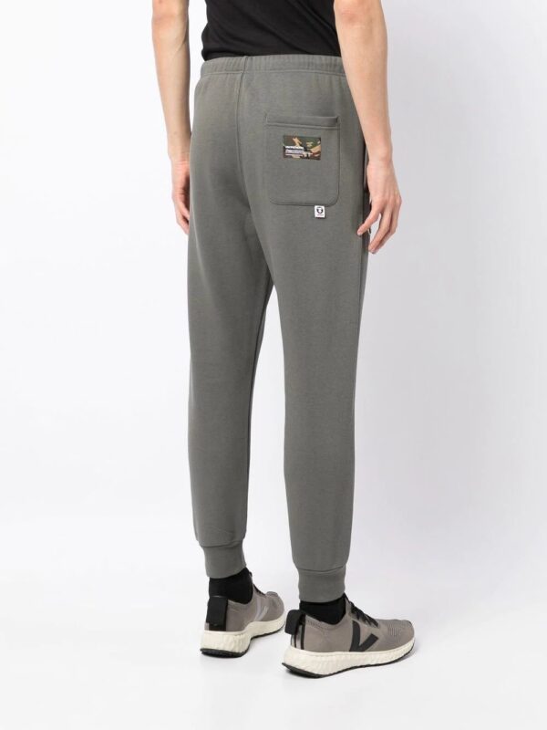 AAPE BY *A BATHING APE®  logo-patch track pants - Image 4