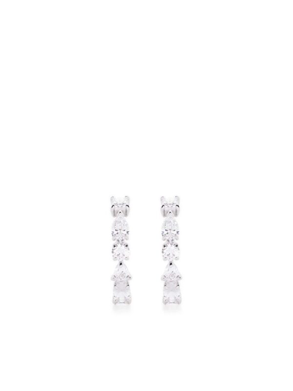 Swarovski  Tennis Deluxe ear cuffs