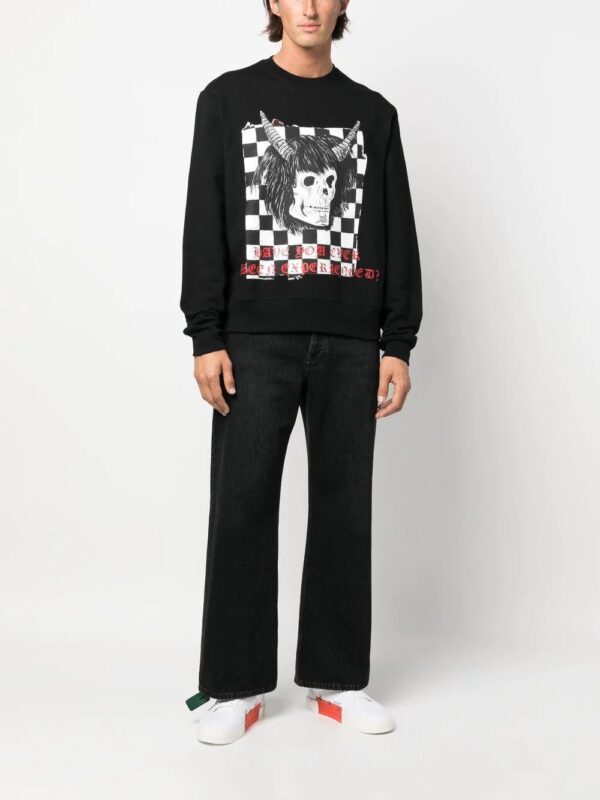 AMIRI  cotton graphic-print sweatshirt - Image 2