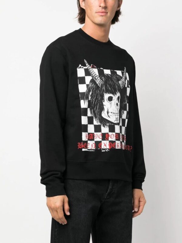AMIRI  cotton graphic-print sweatshirt - Image 3