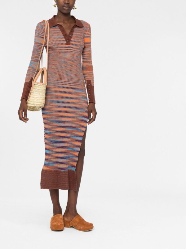 Jacquemus  Zucca striped knit dress - Image 2