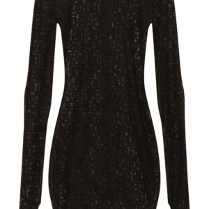 Dolce & Gabbana DG-embroidered minidress