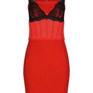 Dolce & Gabbana  lace-detail corset dress