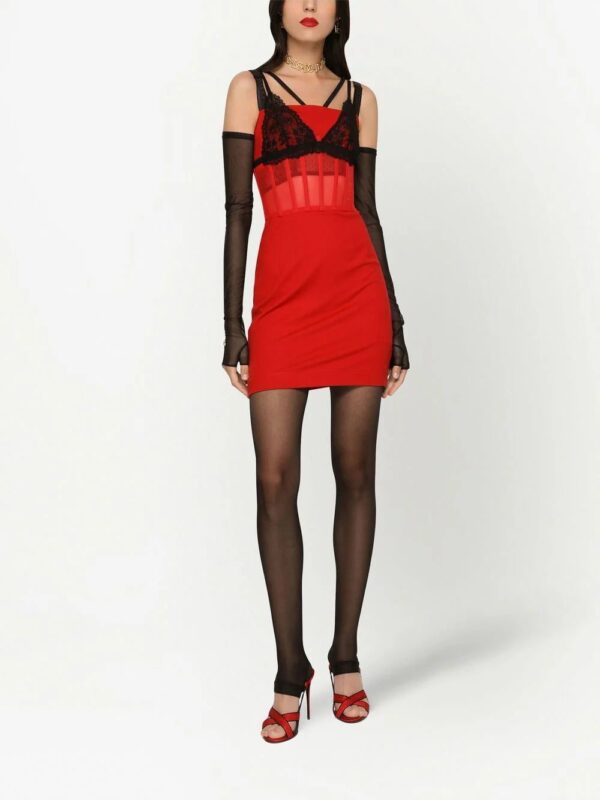 Dolce & Gabbana  lace-detail corset dress - Image 3