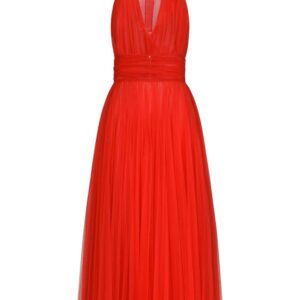 Dolce & Gabbana  tulle halterneck midi dress
