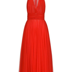 Dolce & Gabbana  tulle halterneck midi dress