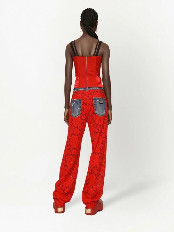 Dolce & Gabbana  topstitched corset-style top - Image 4