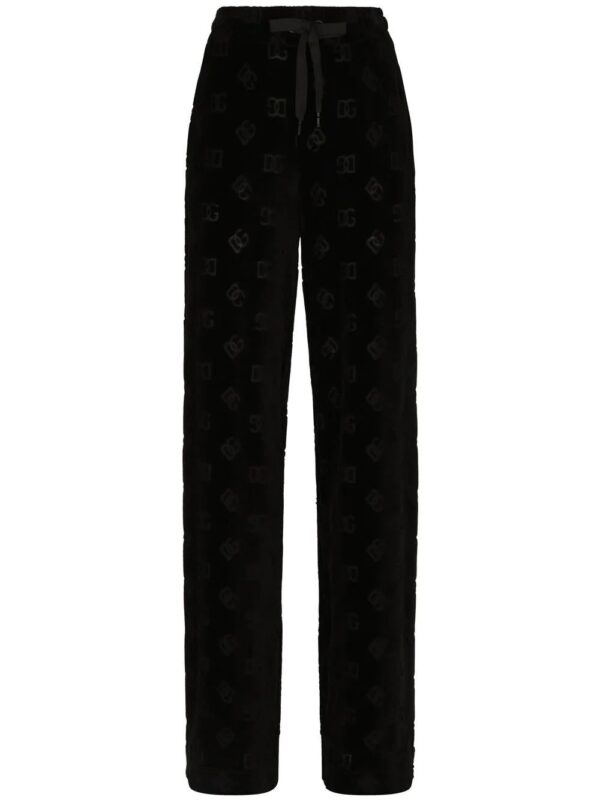 Dolce & Gabbana  monogram-print drawstring track pants