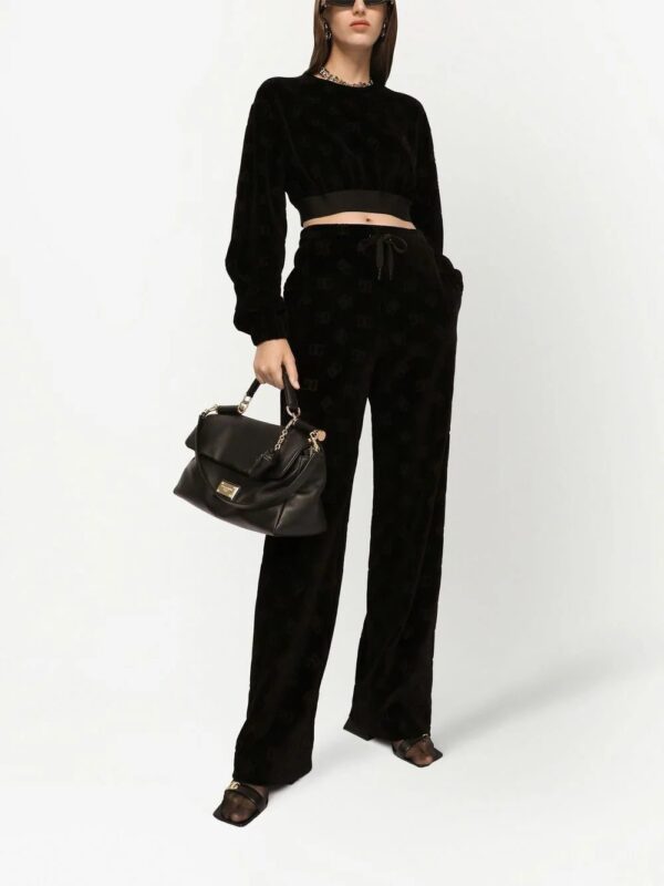 Dolce & Gabbana  monogram-print drawstring track pants - Image 2