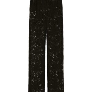 Dolce & Gabbana  floral lace tailored trousers